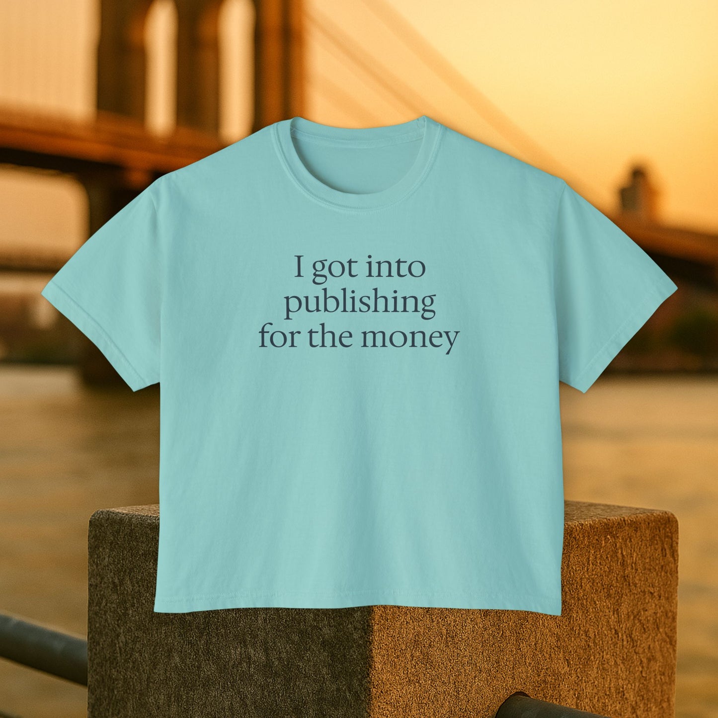 For the money - boxy tee