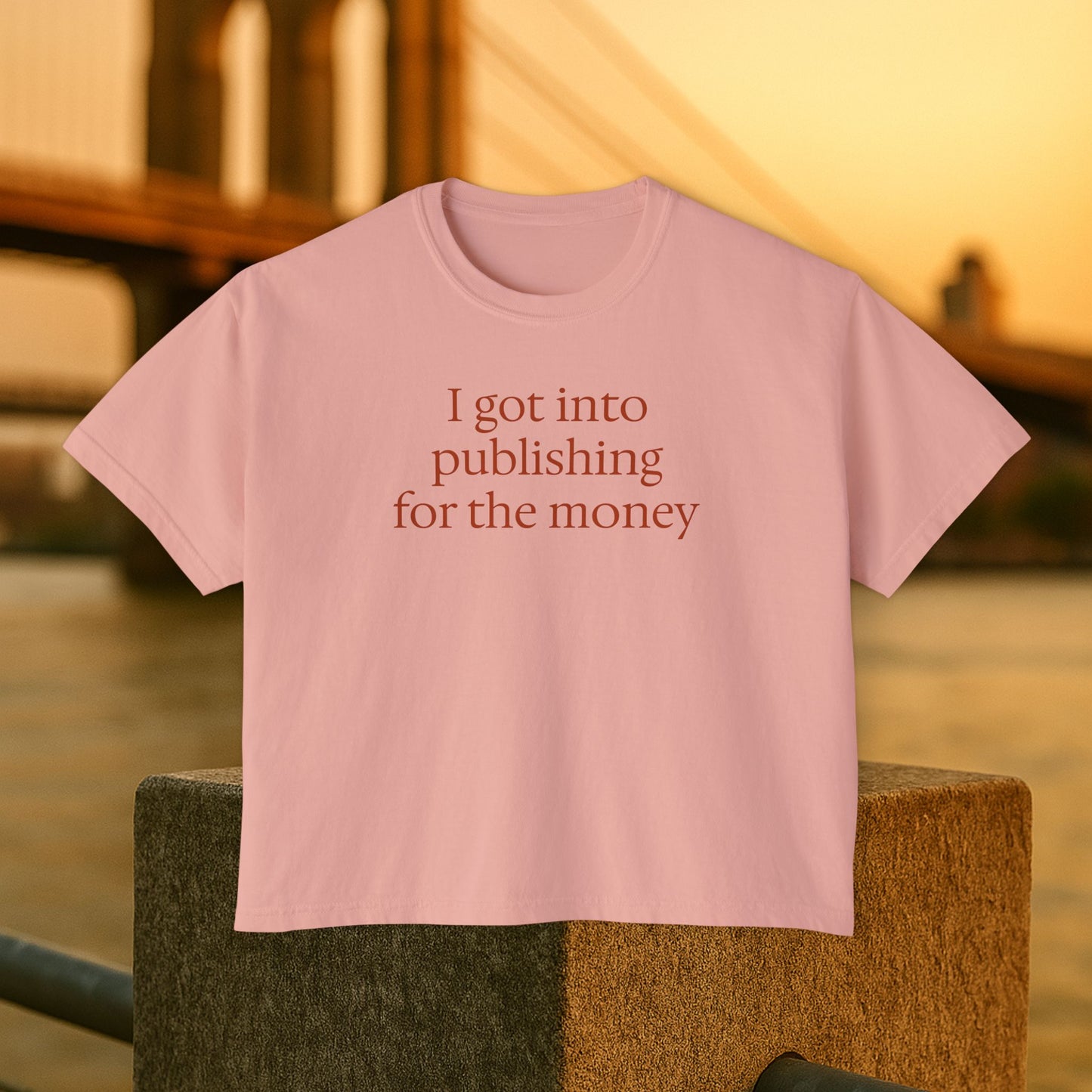 For the money - boxy tee
