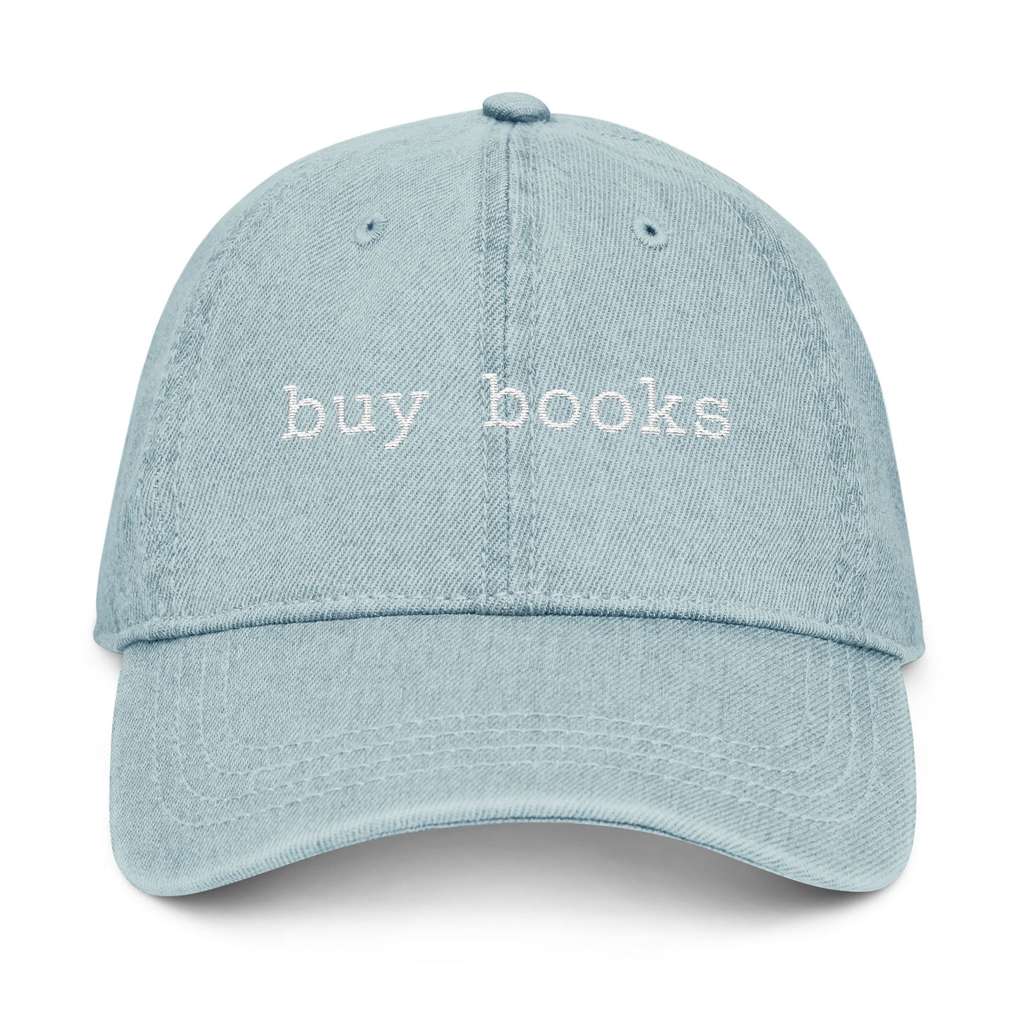 Buy Books denim baseball hat