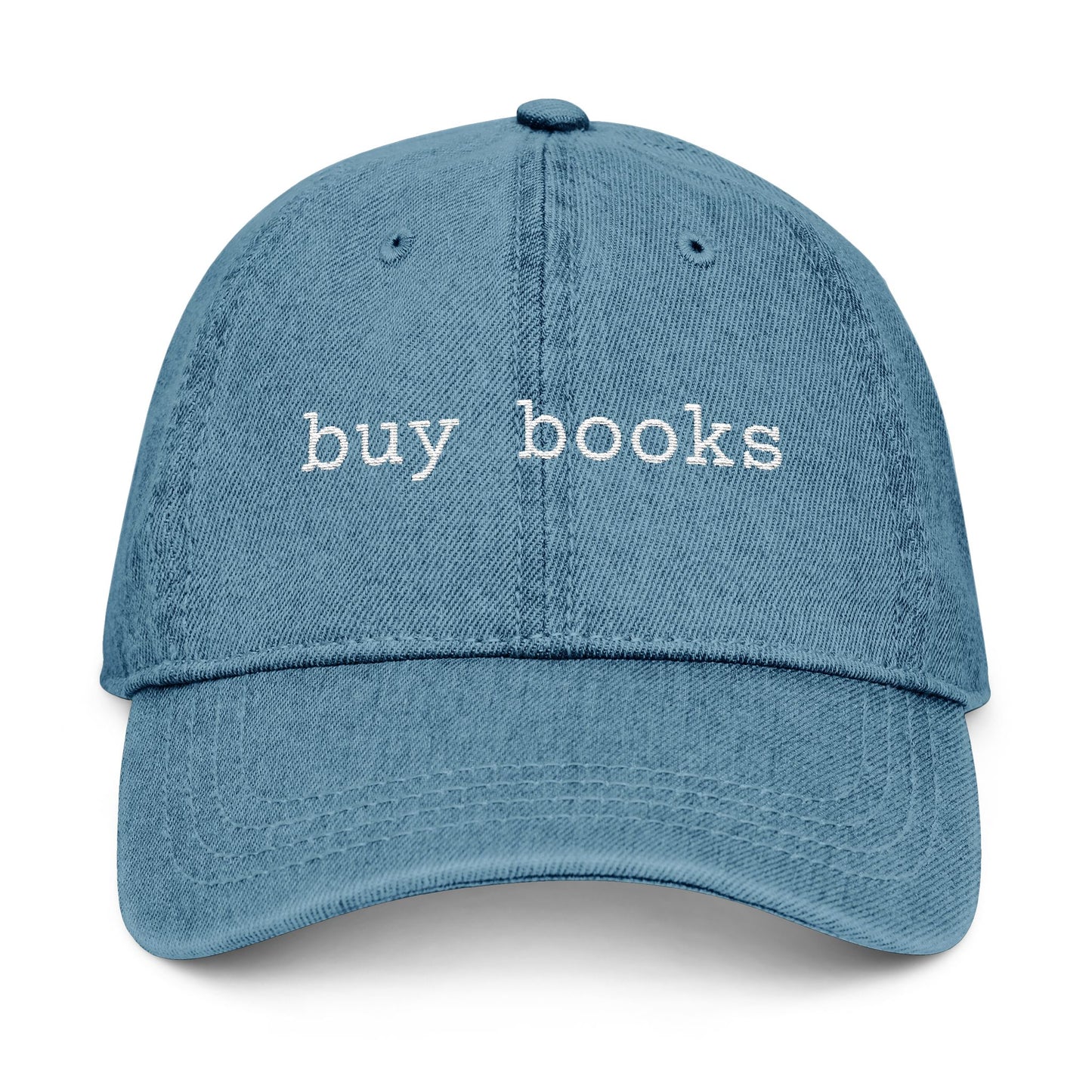 Buy Books denim baseball hat