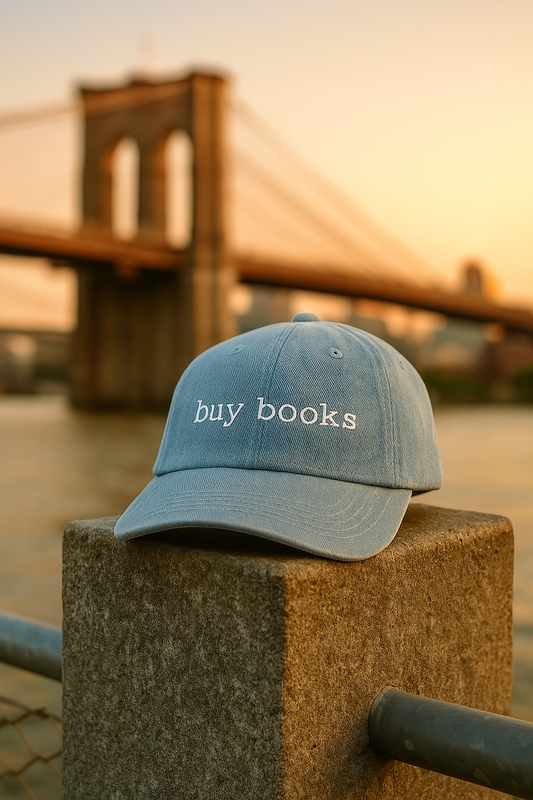 Buy Books denim baseball hat